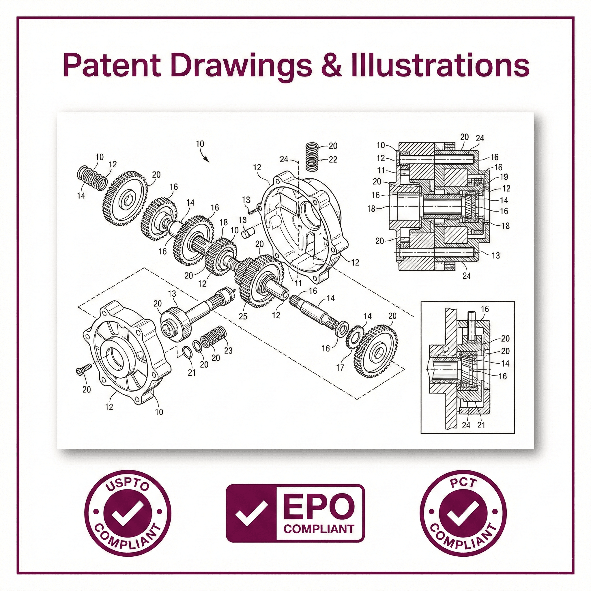 Patent Drawings & Illustrations